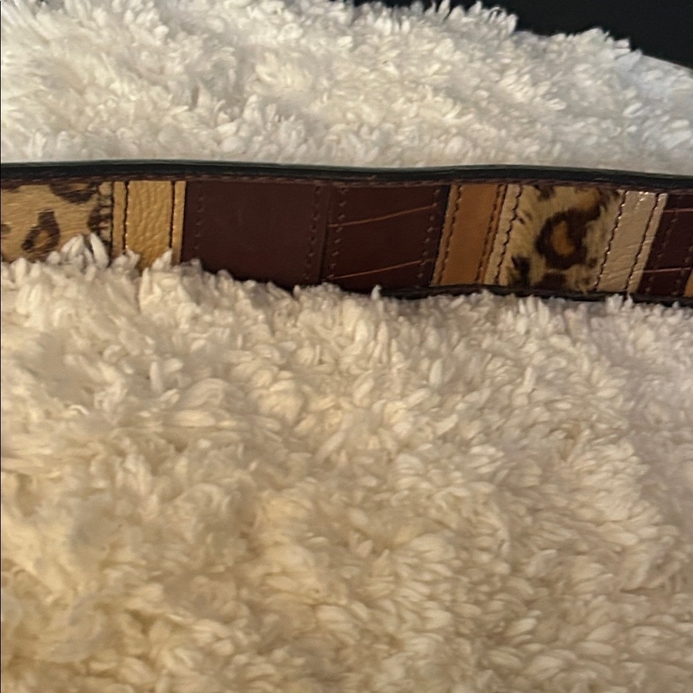 Fossil Women's Multicolor Leather Belt - Picture 5 of 5